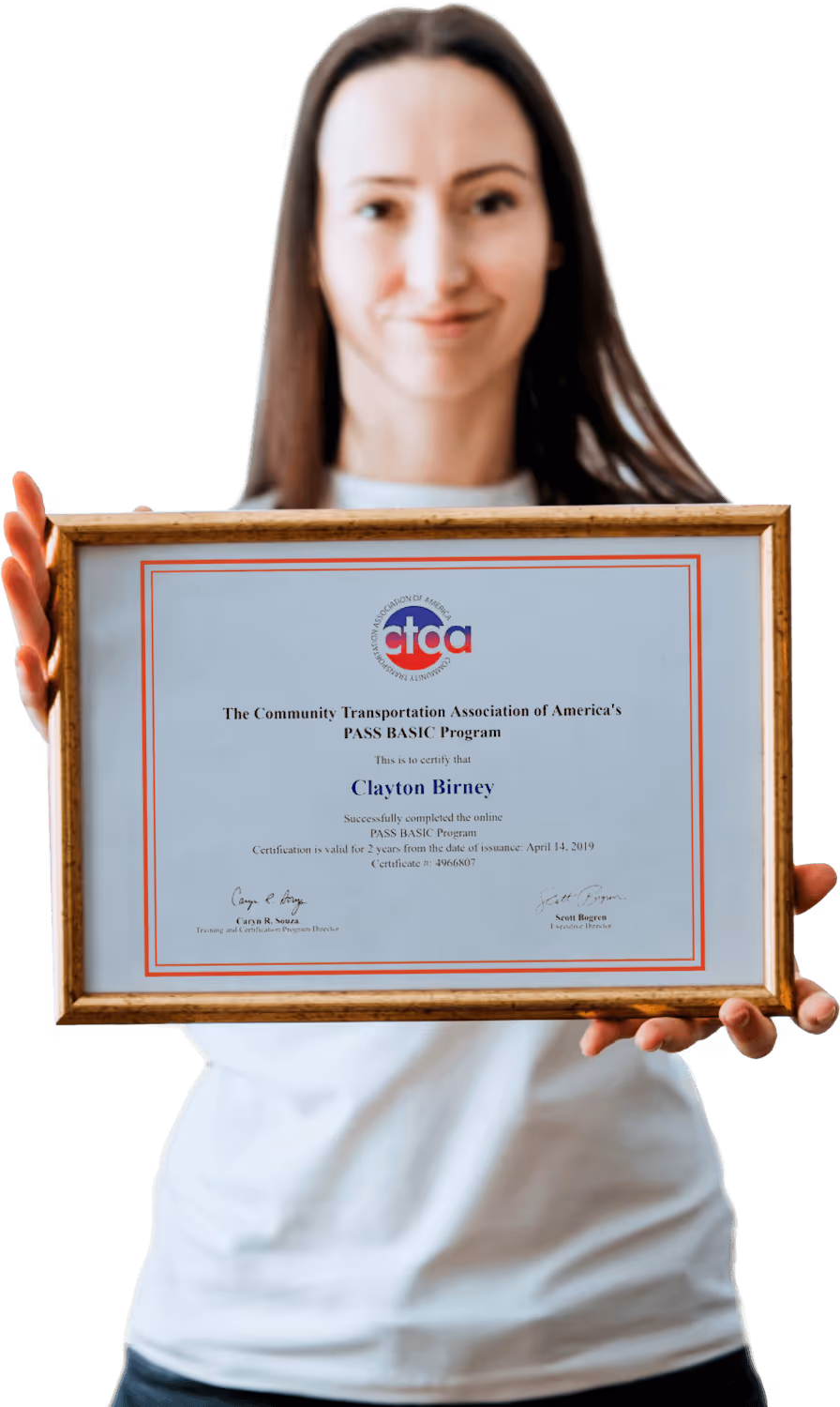 Passenger Assistance, Safety and Sensitivity (PASS) Certification