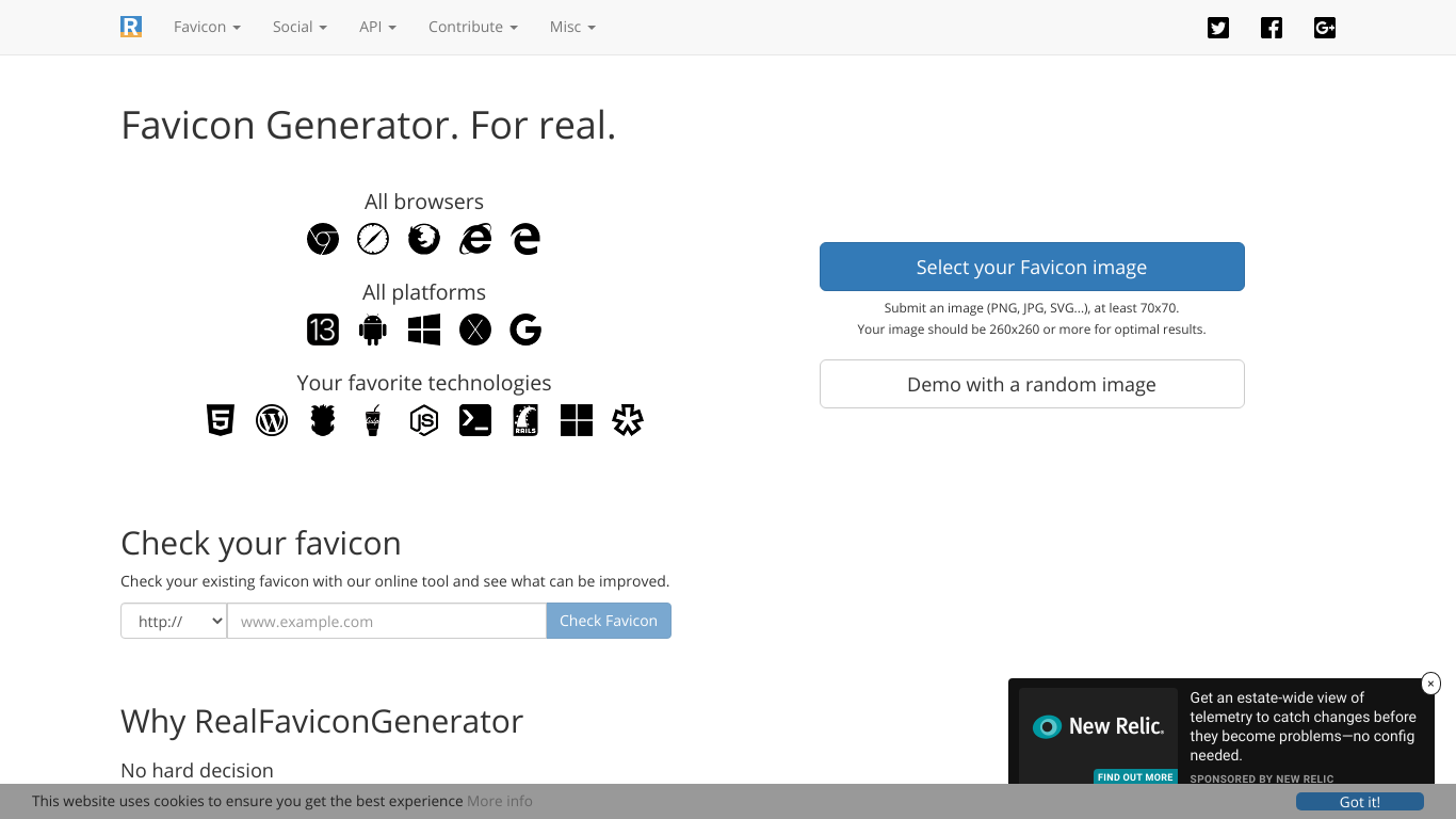 Real Favicon Generator