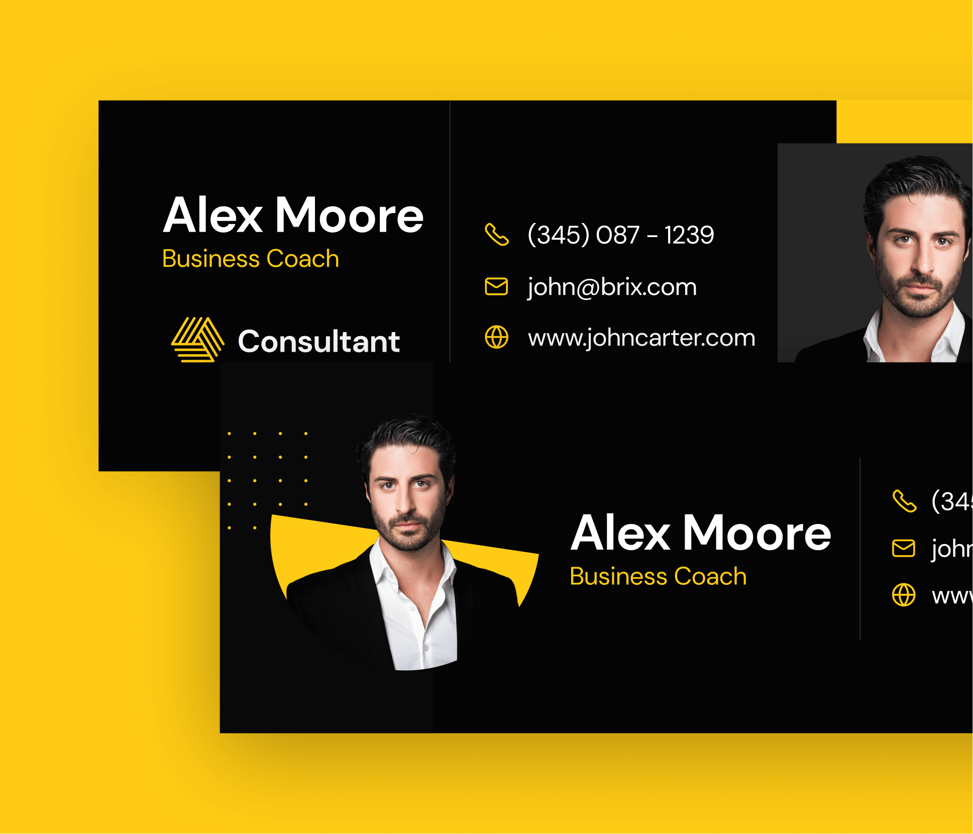 Consultant - Email Signature - Consultant and Business Coach Webflow Template