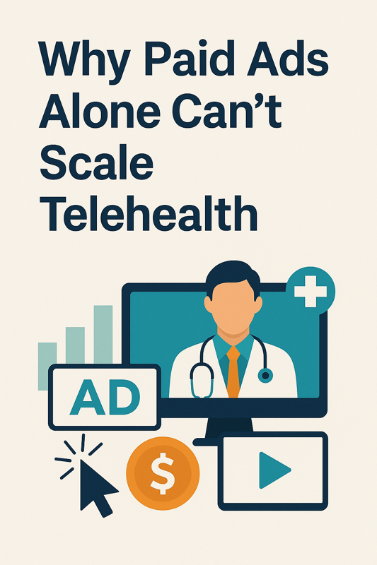 Why Telehealth Growth Flatlines With Ads Alone