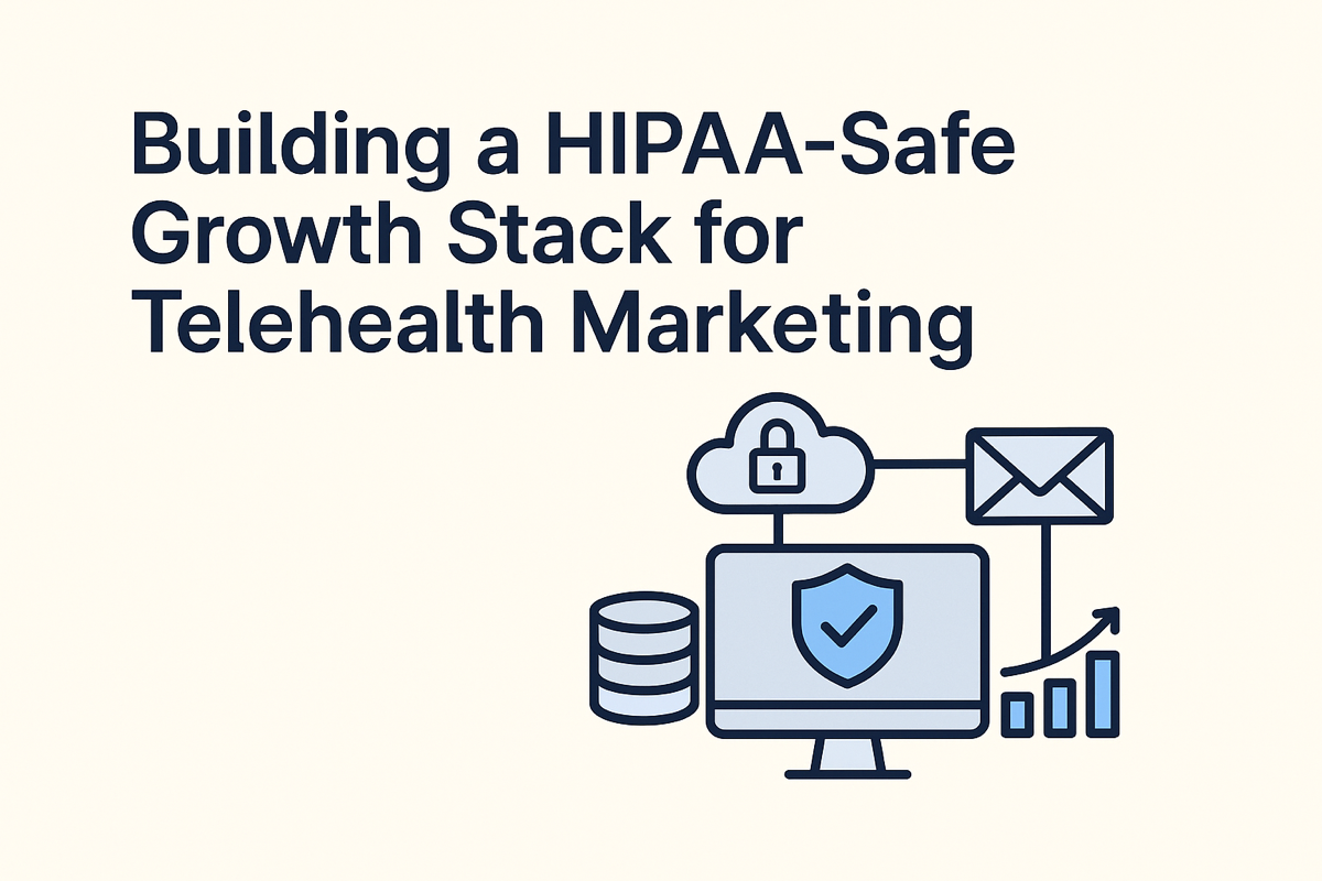 Building a HIPAA-Safe Growth Stack for Telehealth Marketing