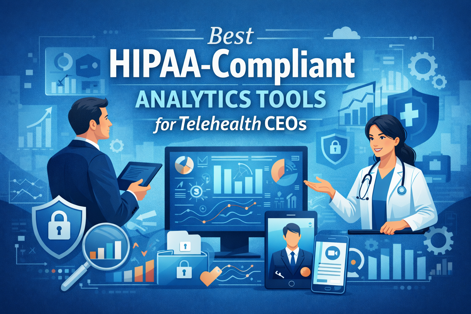 Best HIPAA-Compliant Analytics Tools for Telehealth CEOs (2026 Guide)