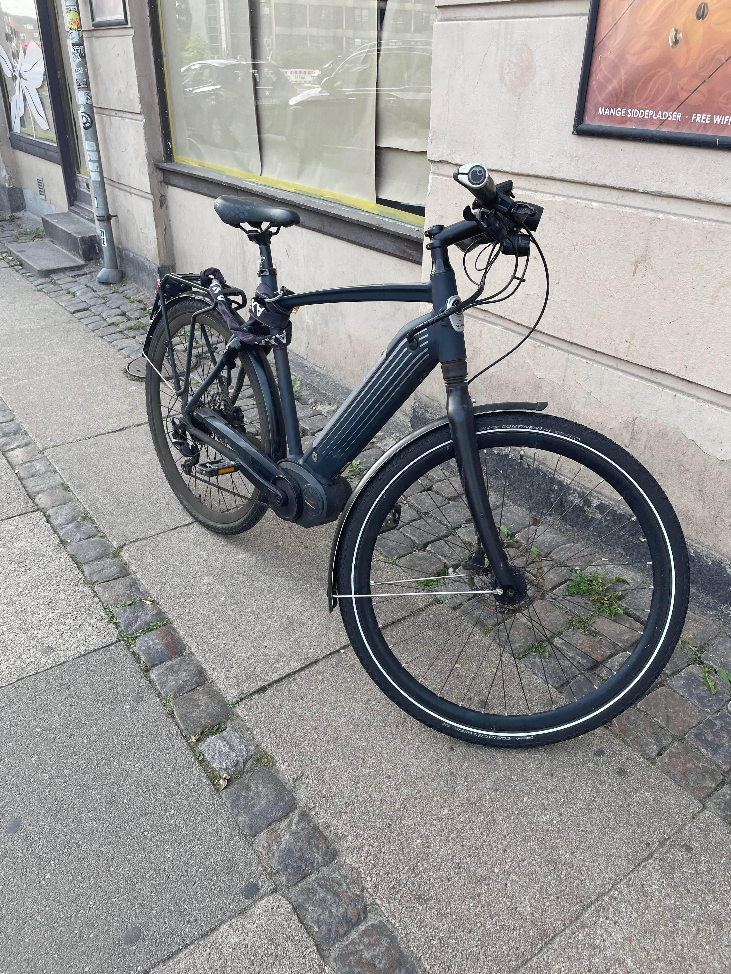 Billede af den stjålne cykel
