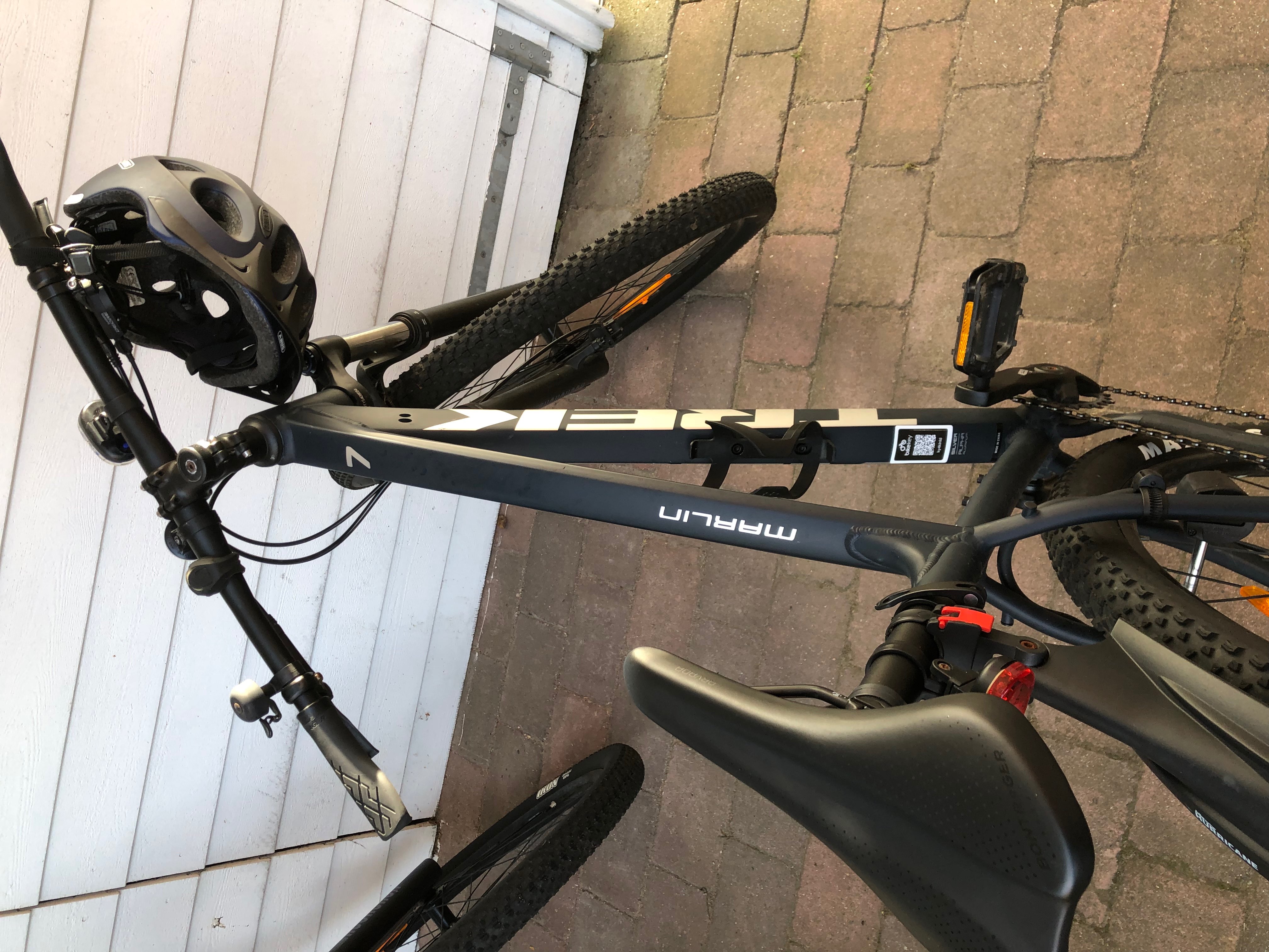 Billede af den stjålne cykel