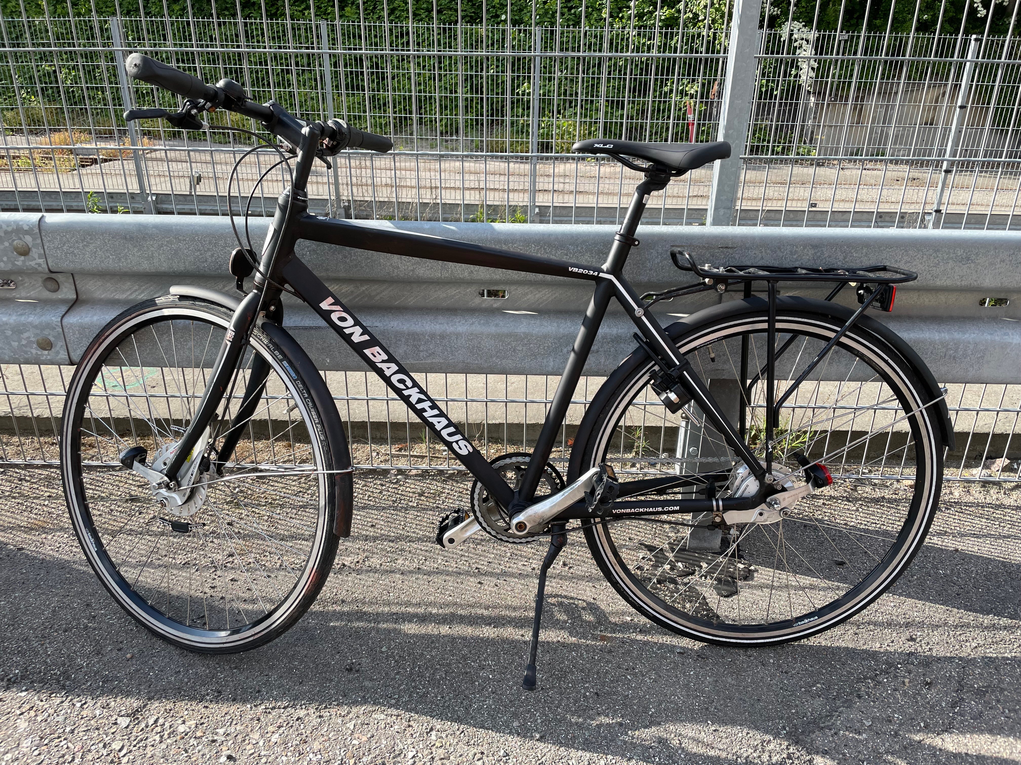 Billede af den stjålne cykel