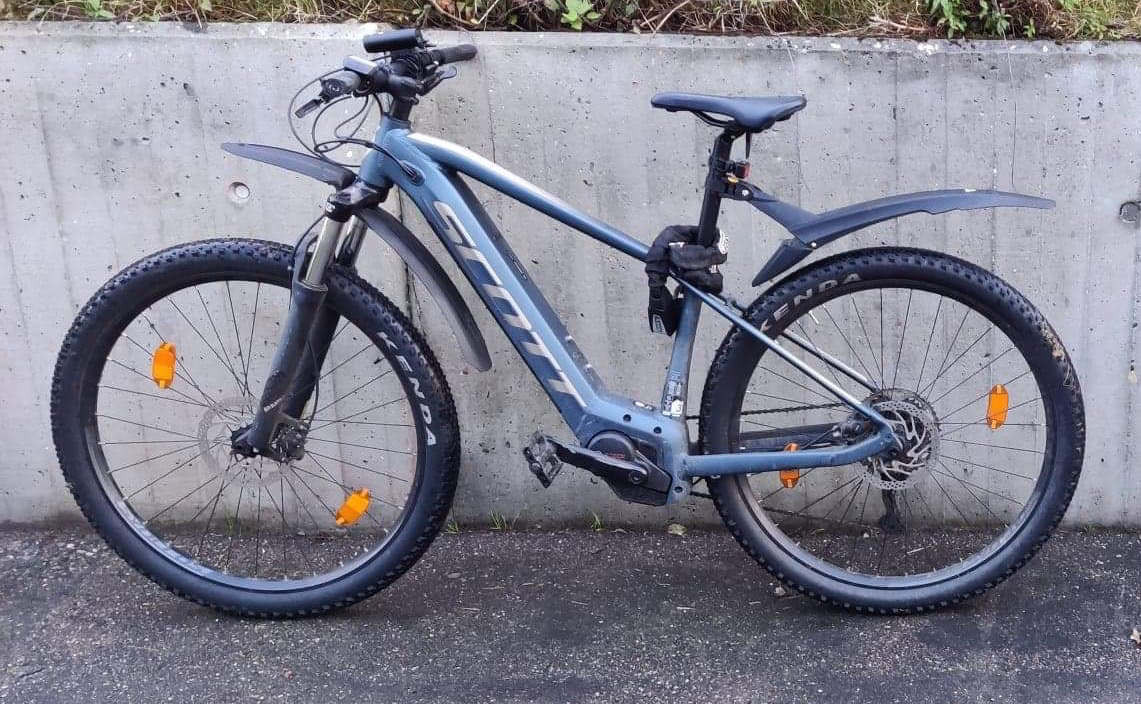 Billede af den stjålne cykel
