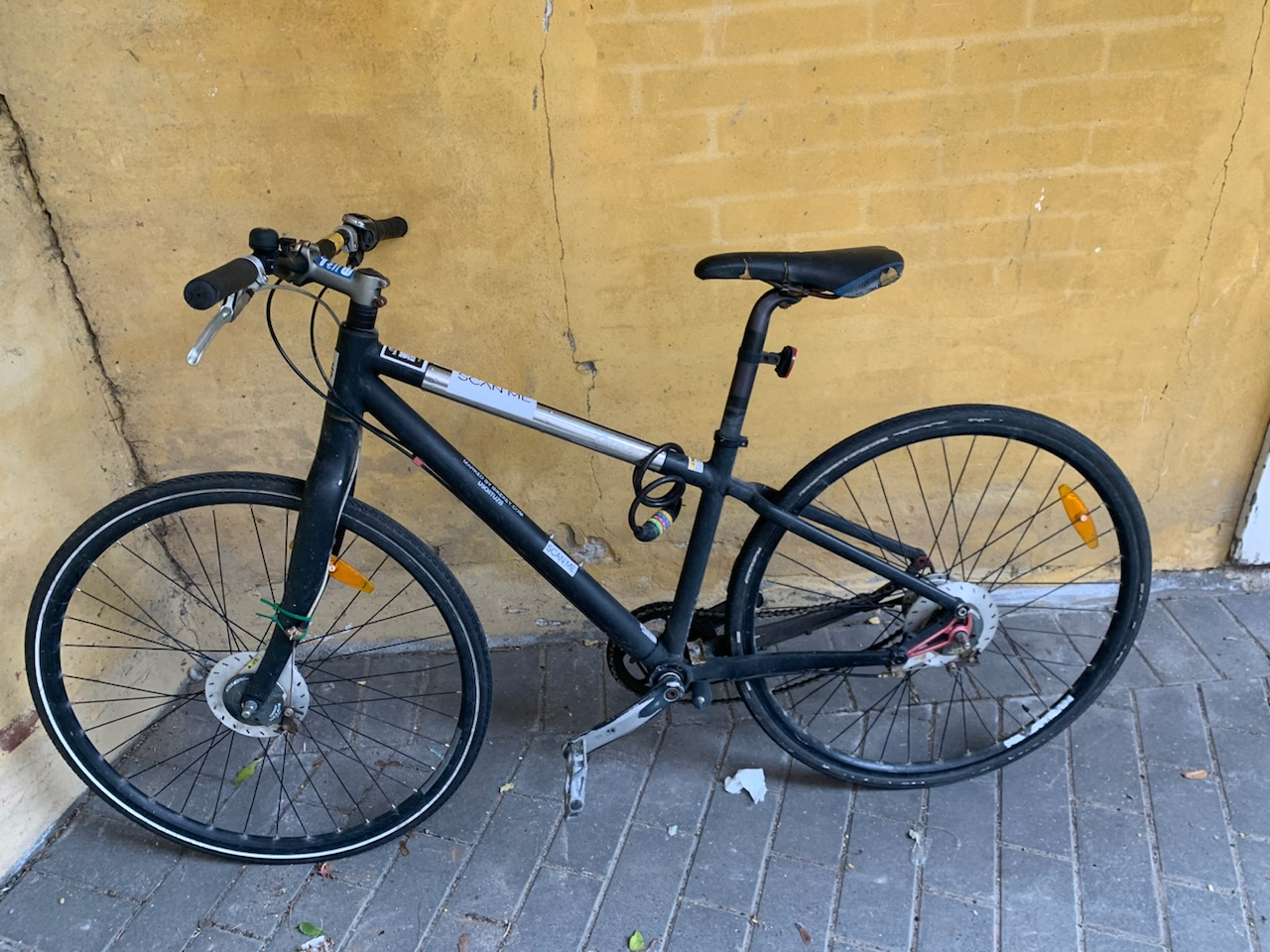 Billede af den stjålne cykel