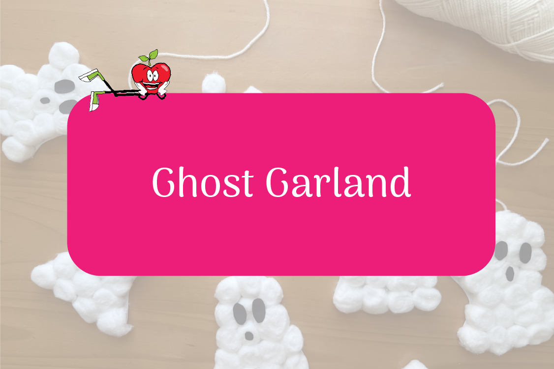 Ghost Garland Happy Apple