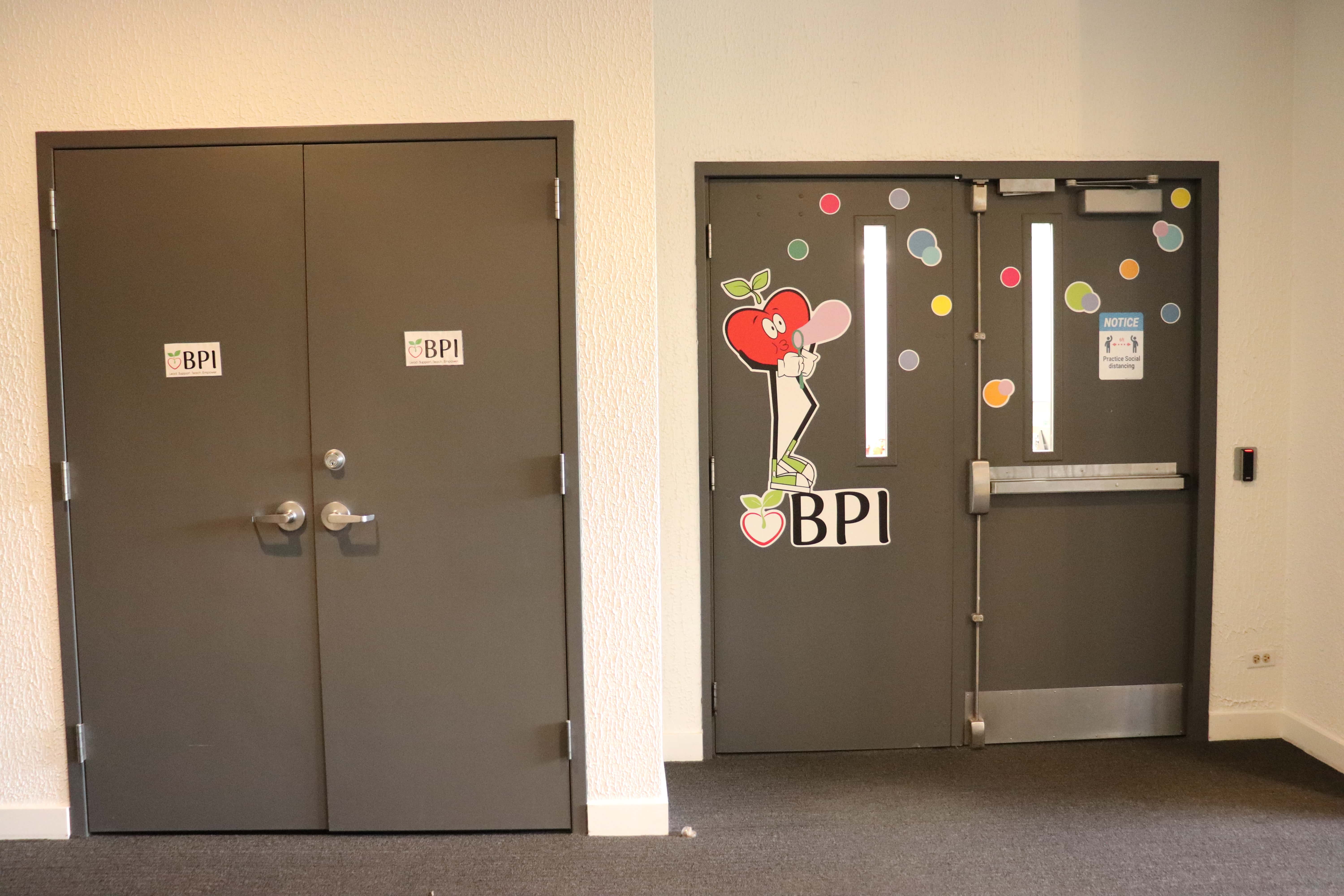 Front door to Crystal Lake ABA Clinic for autistic children.