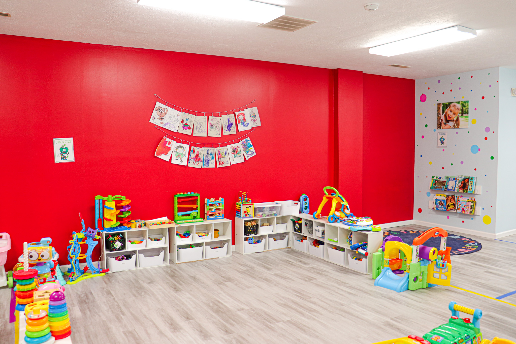 Play area in the Springfield ABA therapy Clinic