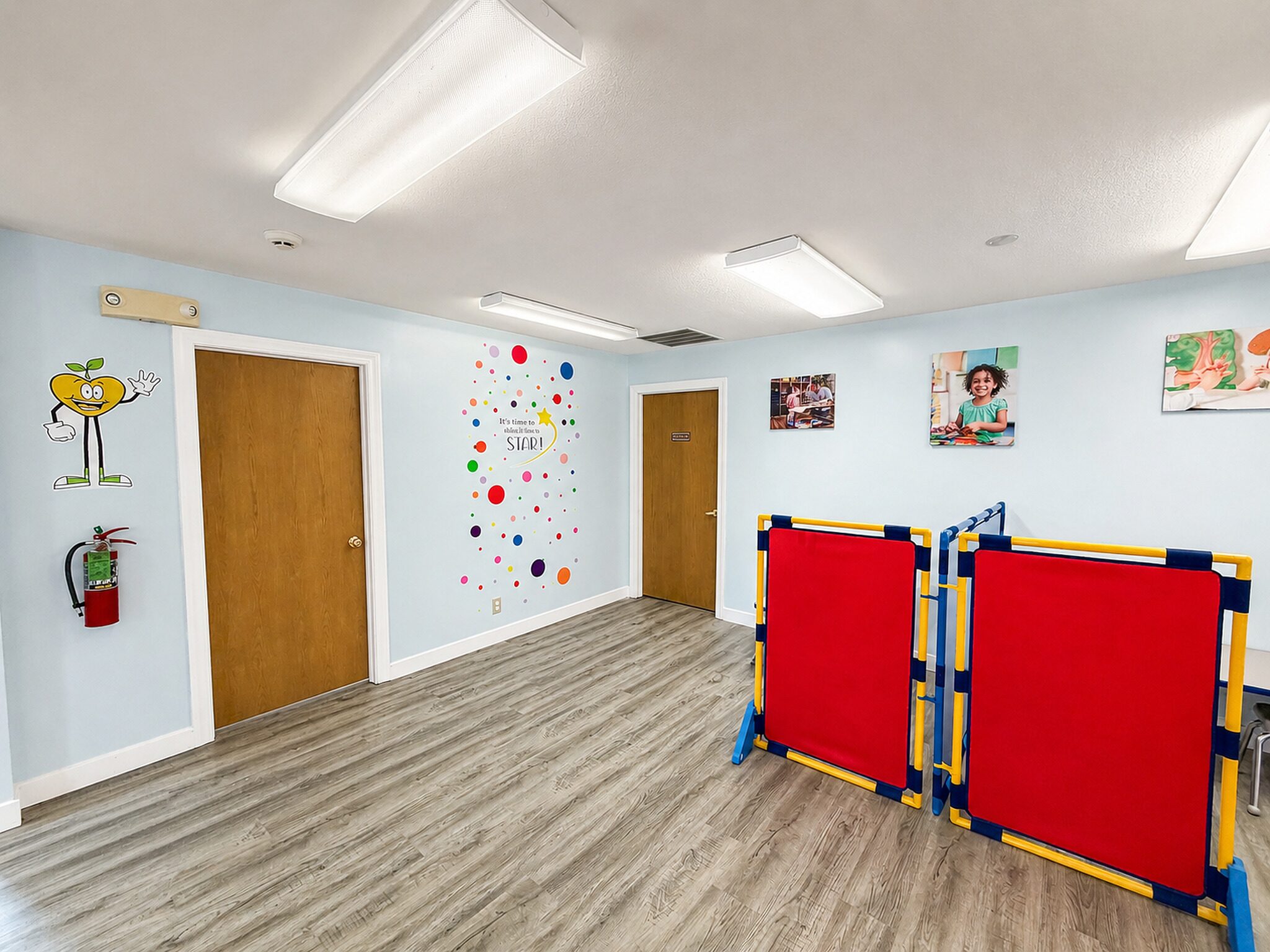 Learning room at Danville ABA therapy clinic