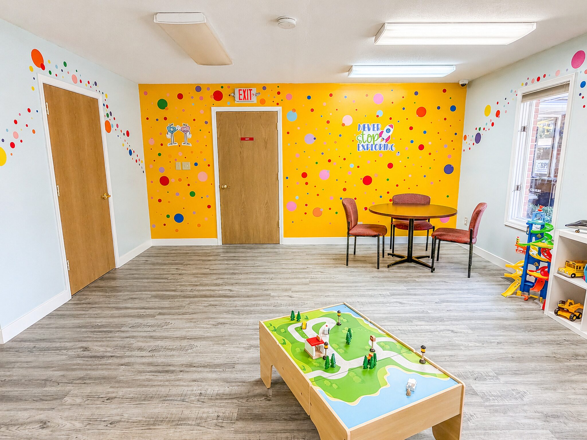 Play area at Danville ABA therapy clinic