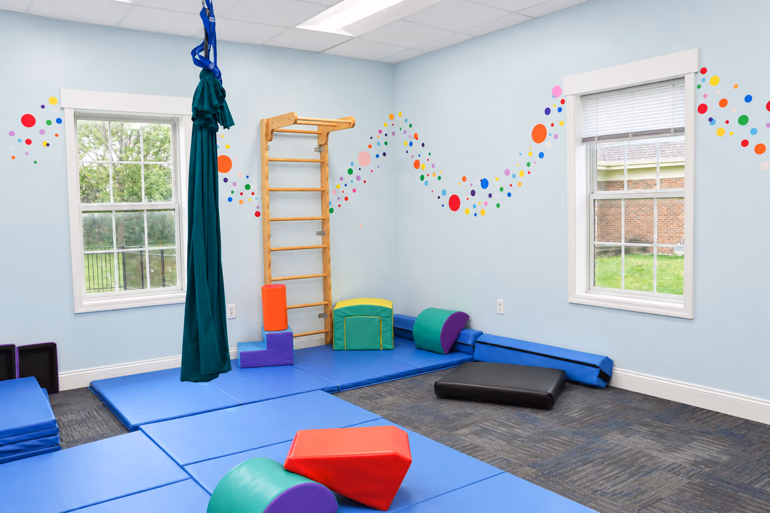 BPI's Champaign Clinic Gross Motor Room
