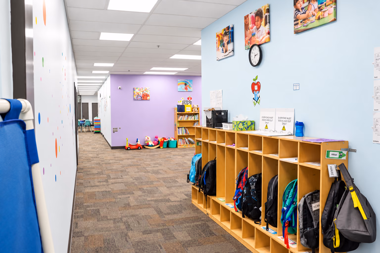 BPI's Crystal Lake Clinic Cubbies