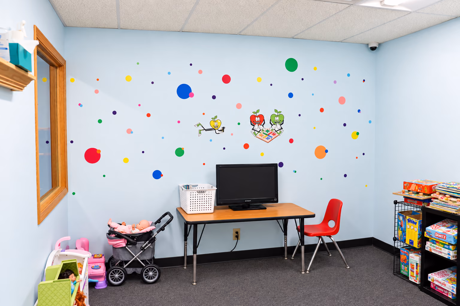 BPI's Oswego Clinic Playroom