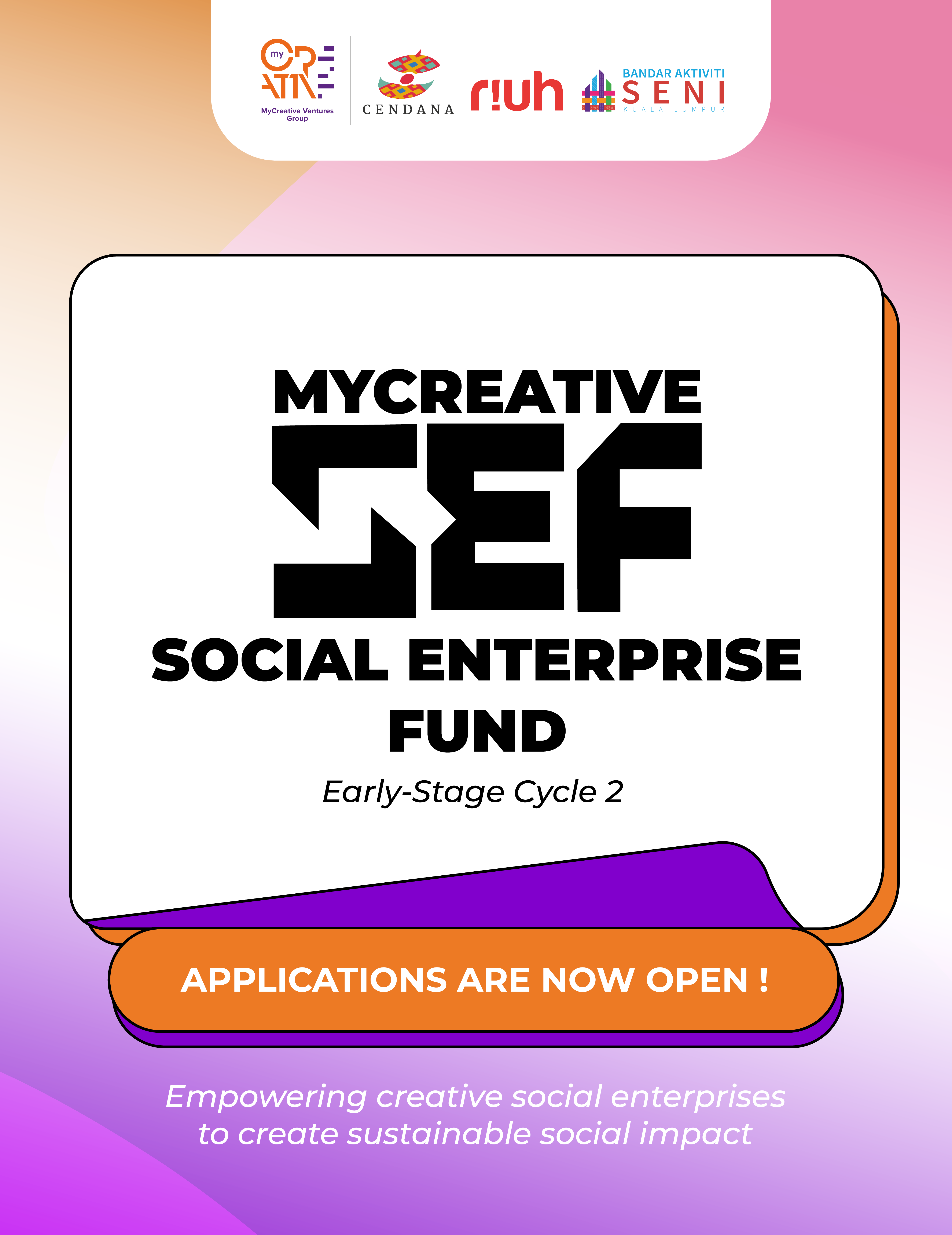 MyCreative SEF Early-Stage Cycle 2 graphic
