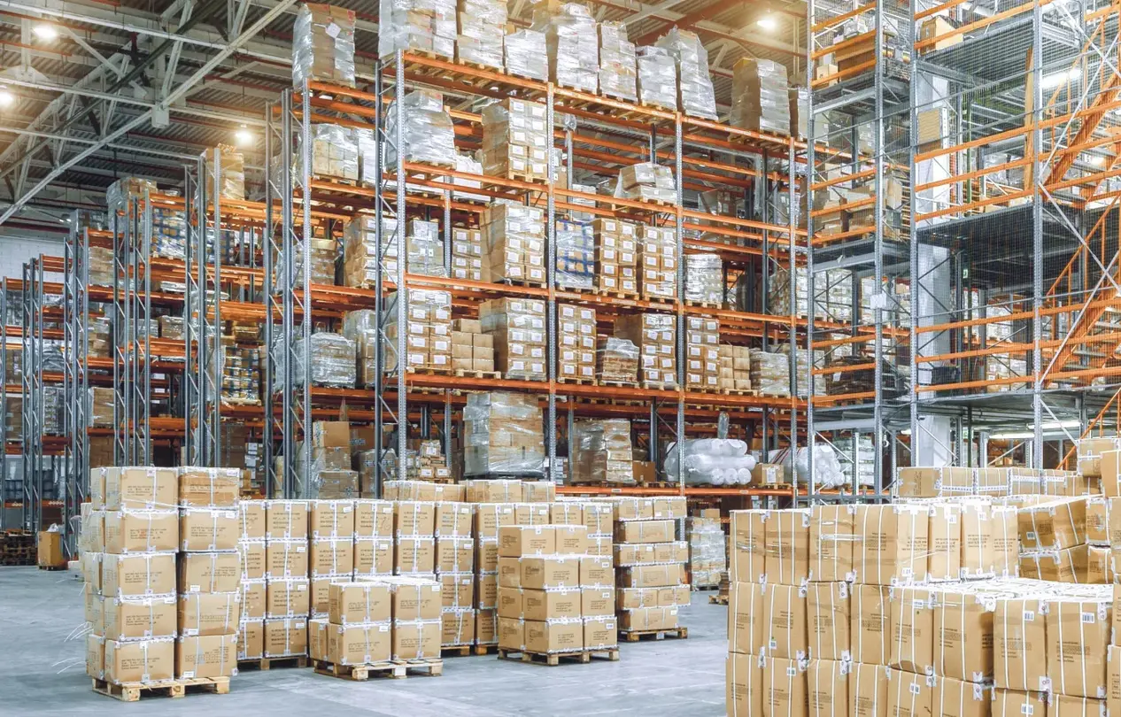 Warehouse. Storage space