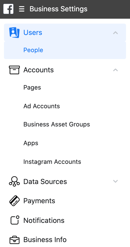 Business Settings-Users