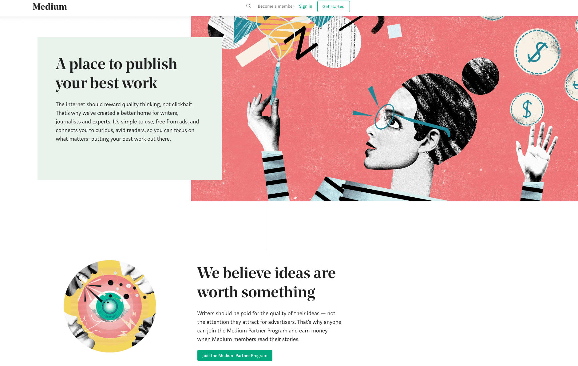 A place to publish your best work