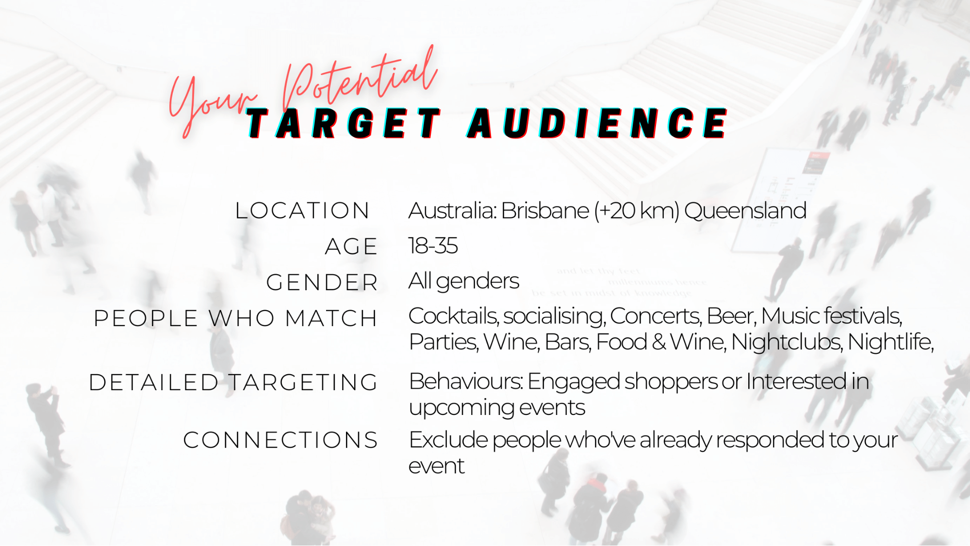 target audience
