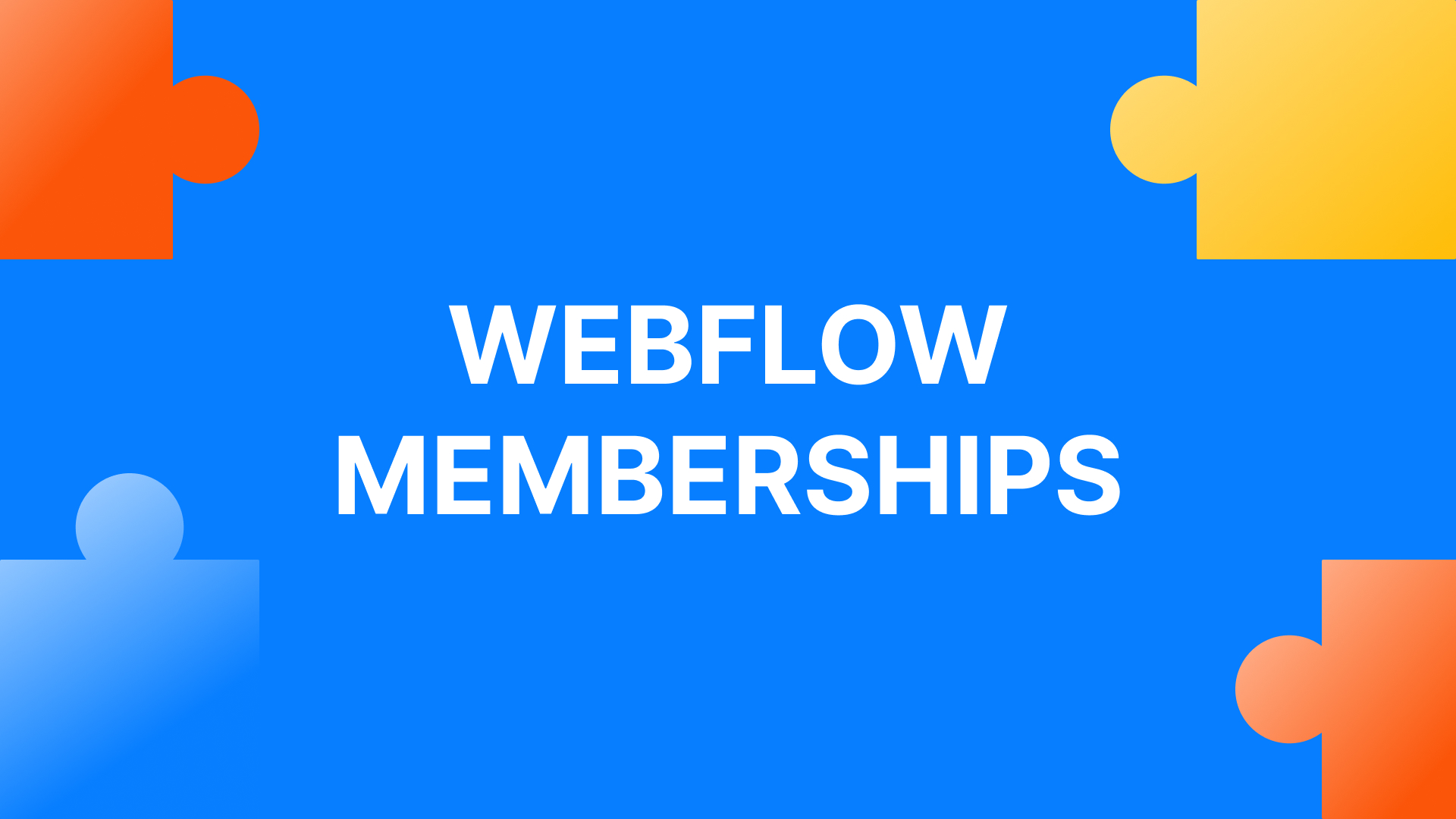 Neue Webflow Funktion: Webflow Membership.