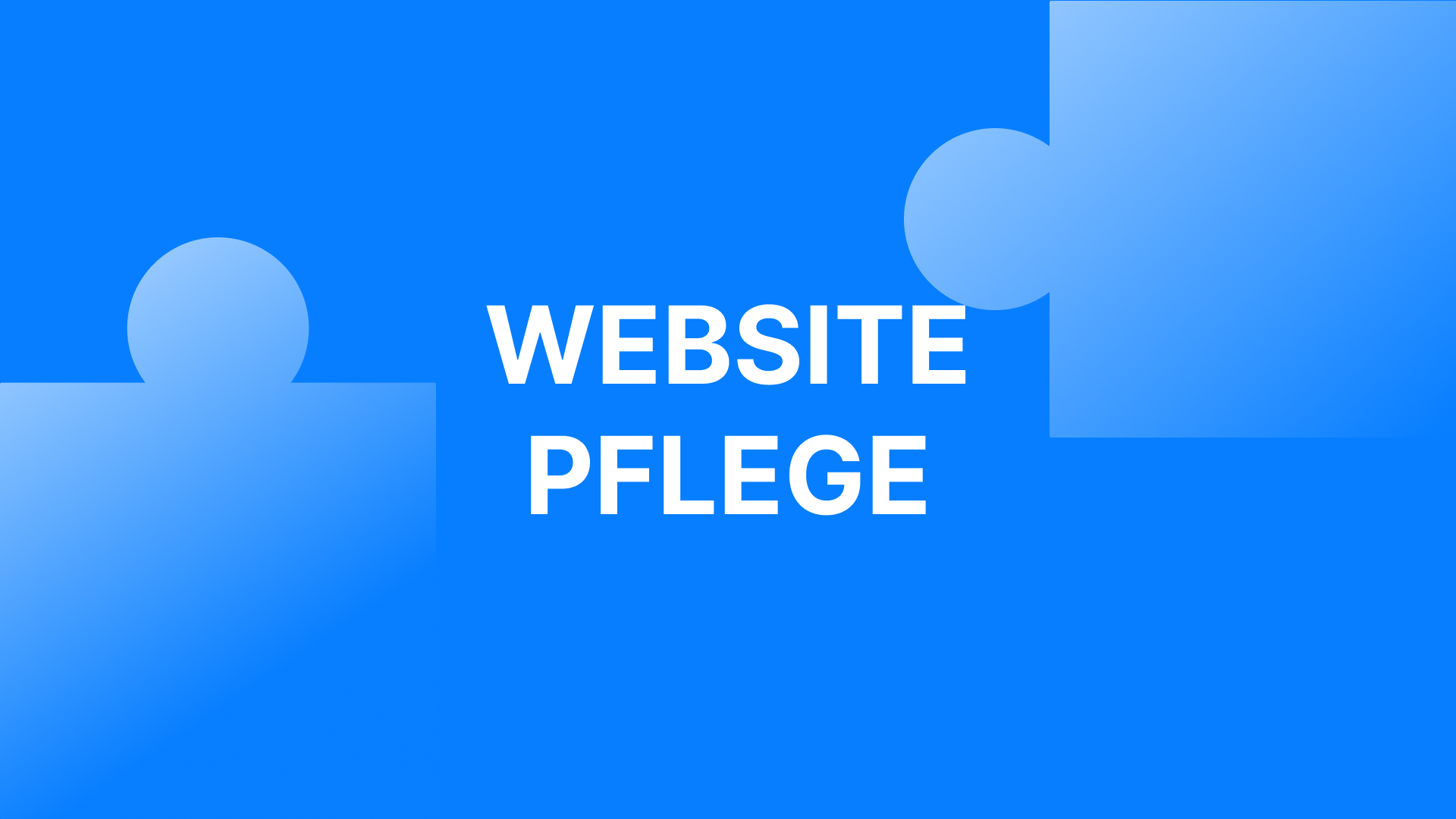 Website Pflege und Wartung sind wichtig für Ihr Google Ranking.