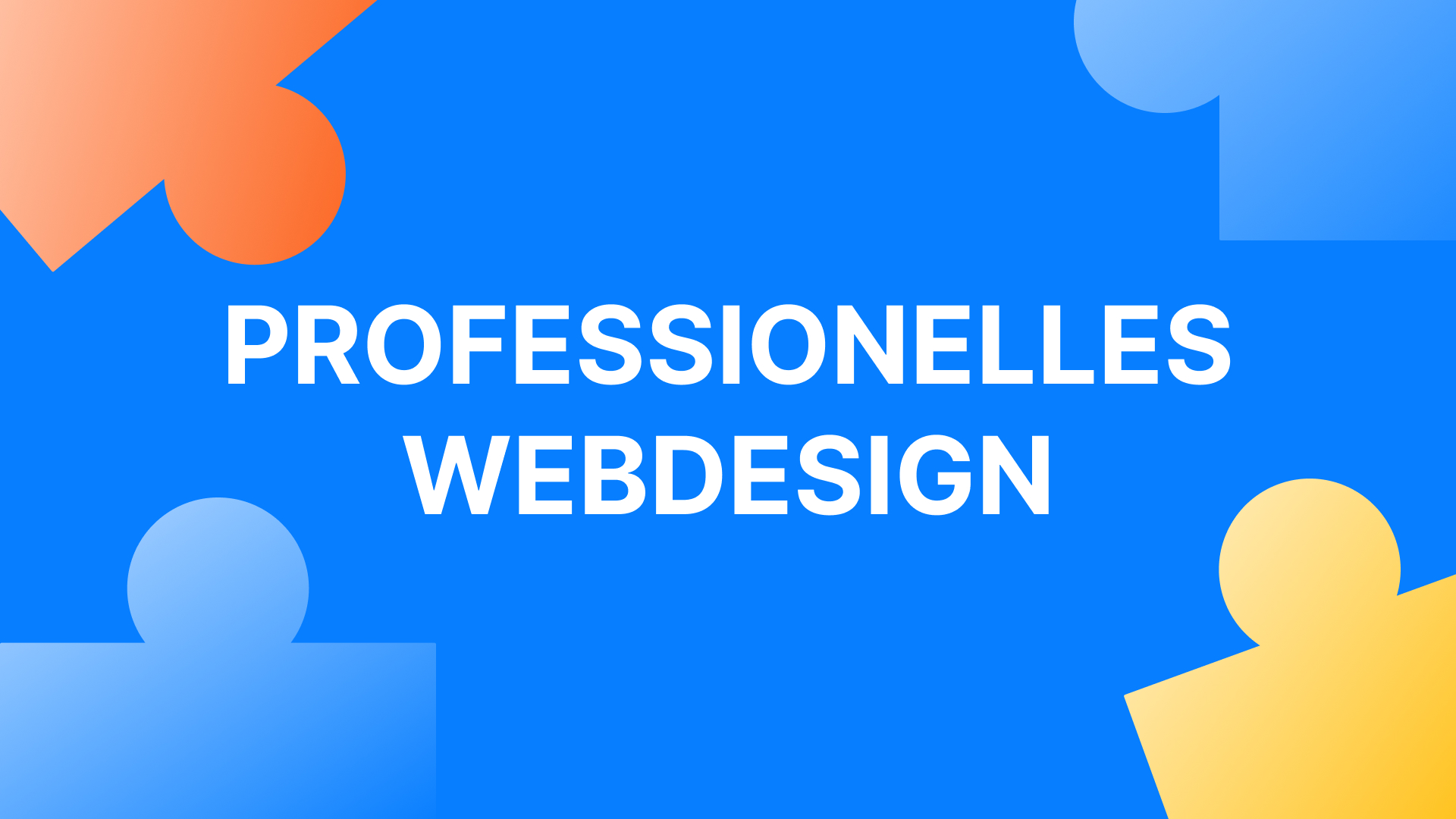Professionelles Webdesign unterstützt Sie bei Ihren Geschäftszielen.
