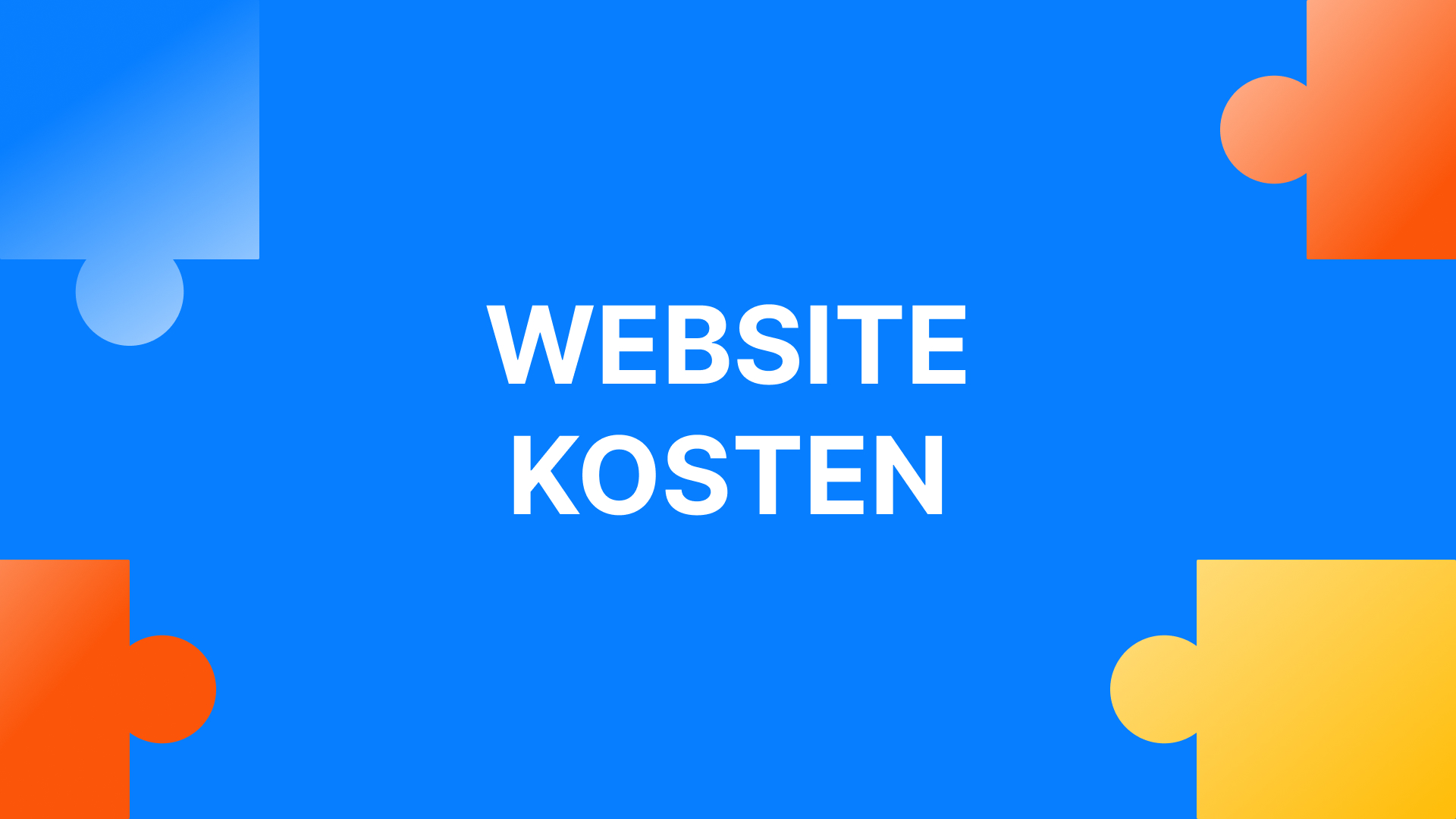 Was kostet es eine Website professionell erstellen zu lassen?