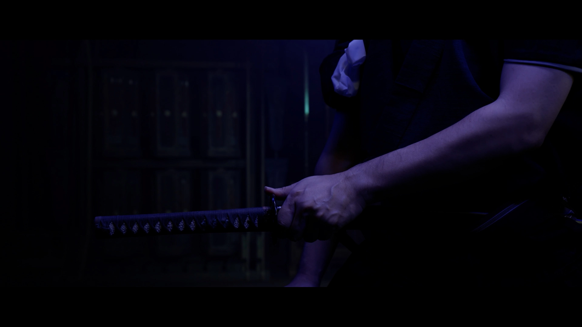 代官山メタバーススタジオ検証撮影　時代劇「静中の動」