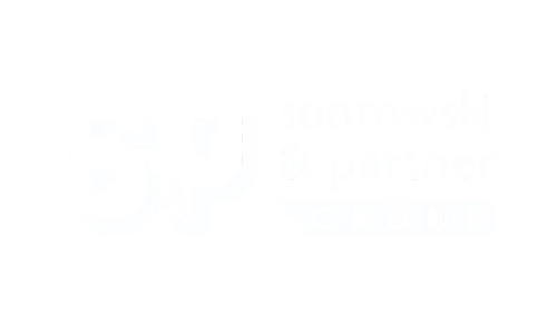 Sontowski & Partner Logo – Schriftzug ‚Sontowski & Partner‘ in seriösem, modernem Design