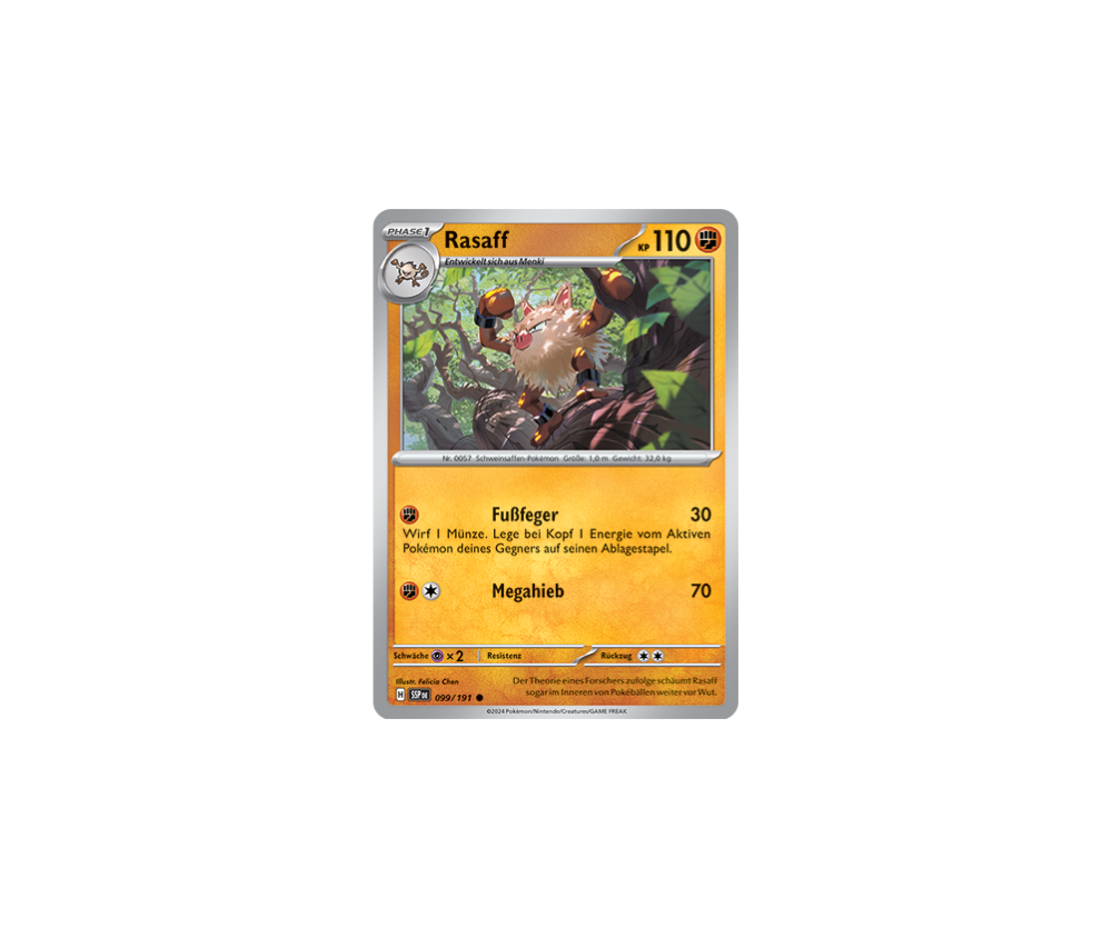 Pokemon - Stürmische Funken - Rasaff 099/191 (DEUTSCH)                                                        