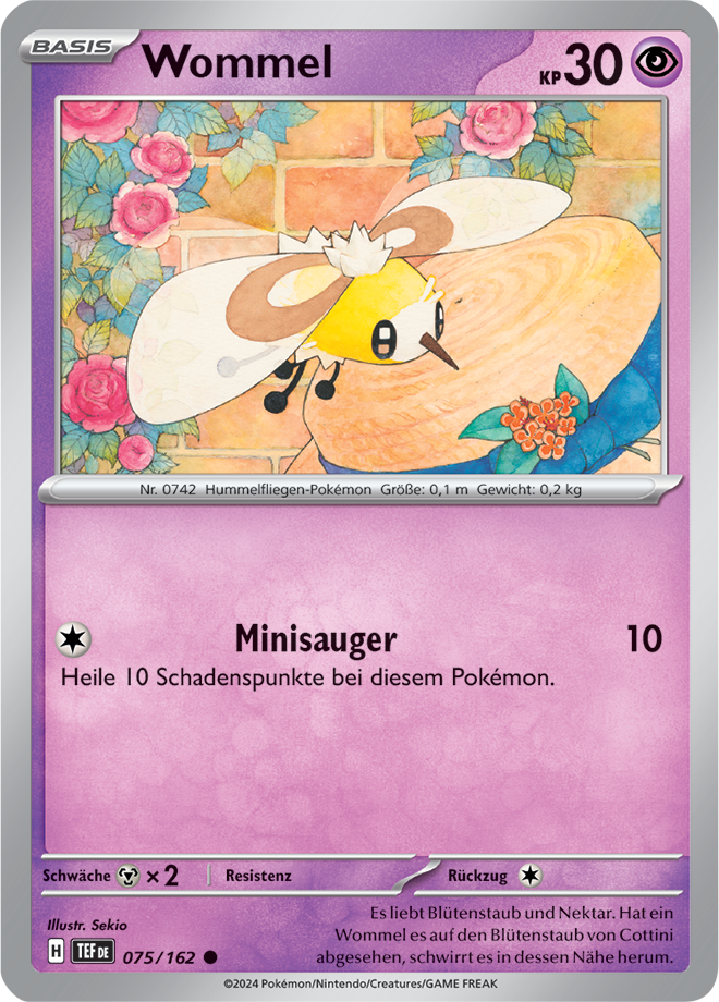 Pokemon - Gewalten der Zeit - Wommel 075/162   (DEUTSCH)                                                    