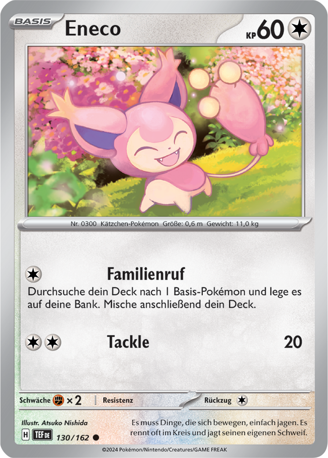 Pokemon - Gewalten der Zeit - Eneco 130/162 (DEUTSCH)                                                     