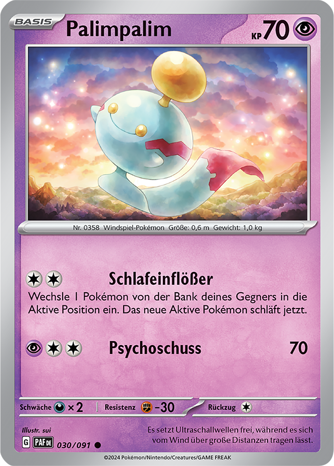 Pokemon - Paldeas Schicksale - Palimpalim 030/091 (DEUTSCH)    