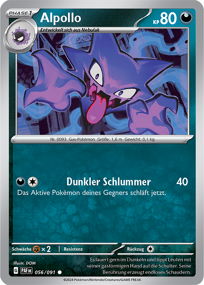 Pokemon - Paldeas Schicksale - Alpollo 056/091 (DEUTSCH) 