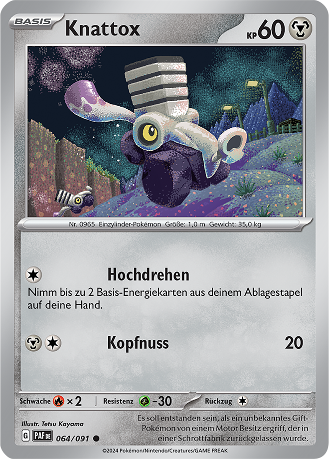 Pokemon - Paldeas Schicksale - Knattox 064/091 (DEUTSCH) 