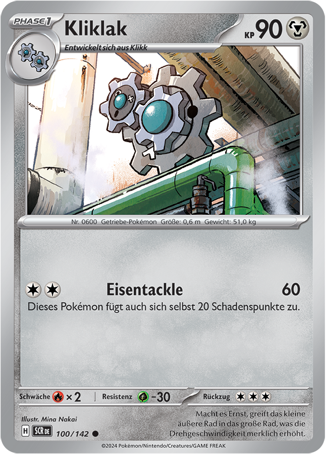 Pokemon - Stellarkrone  - Kliklak 100/142 (DEUTSCH)                                                    
