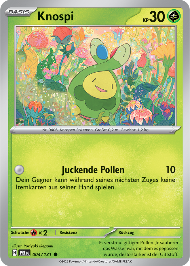 Pokemon - Primatische Entwicklungen - Knospi 004/131 (DEUTSCH)                                                                  