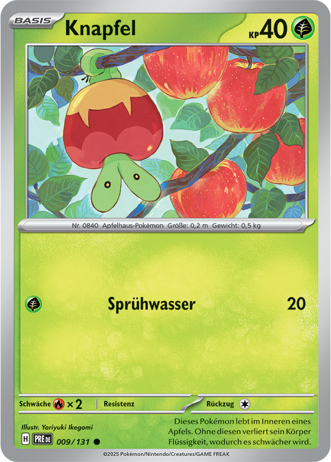 Pokemon - Primatische Entwicklungen - Knapfel 009/131 (DEUTSCH)                                                                  
