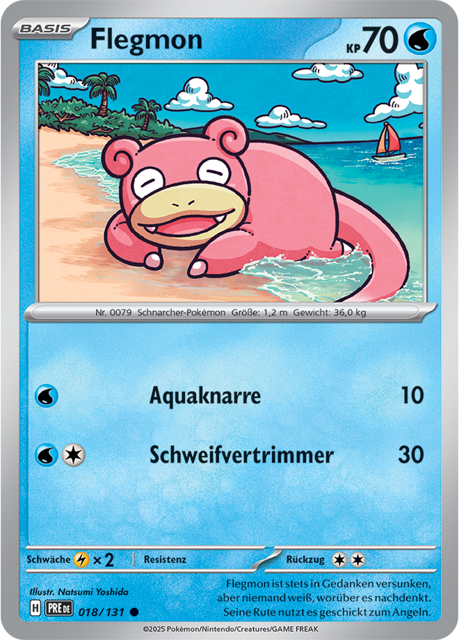 Pokemon - Primatische Entwicklungen - Flegmon 018/131 (DEUTSCH)                                                               