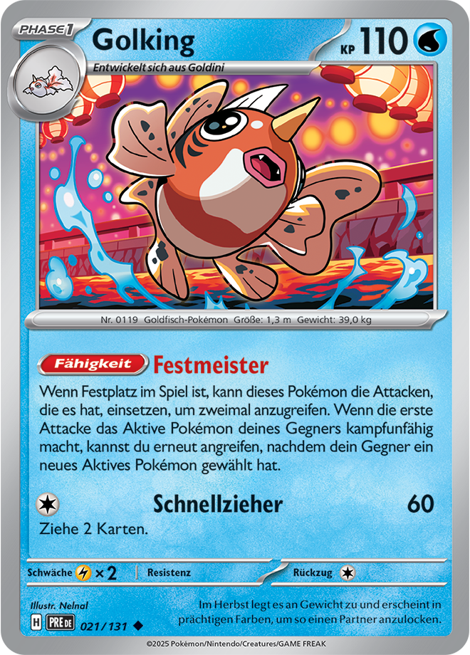 Pokemon - Primatische Entwicklungen - Golking 021/131 (DEUTSCH)                                                             