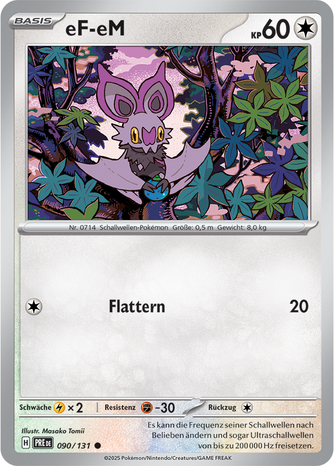 Pokemon - Primatische Entwicklungen - eF-eM 090/131 (DEUTSCH)                                      