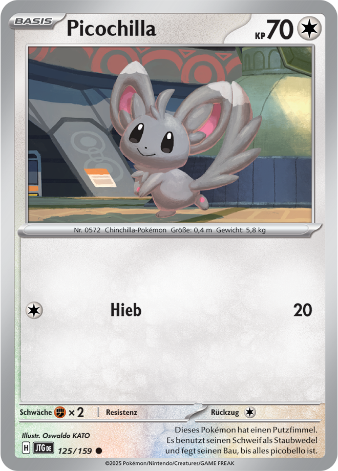 Pokemon - Reisegefährten  - Picochilla 125/159  (DEUTSCH)                         