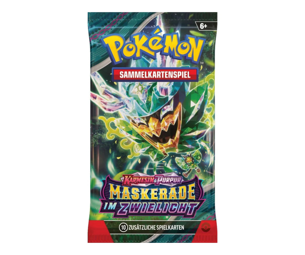 Pokemon - Karmesin & Purpur - Maskerade im Zwielicht Booster - Deutsch  