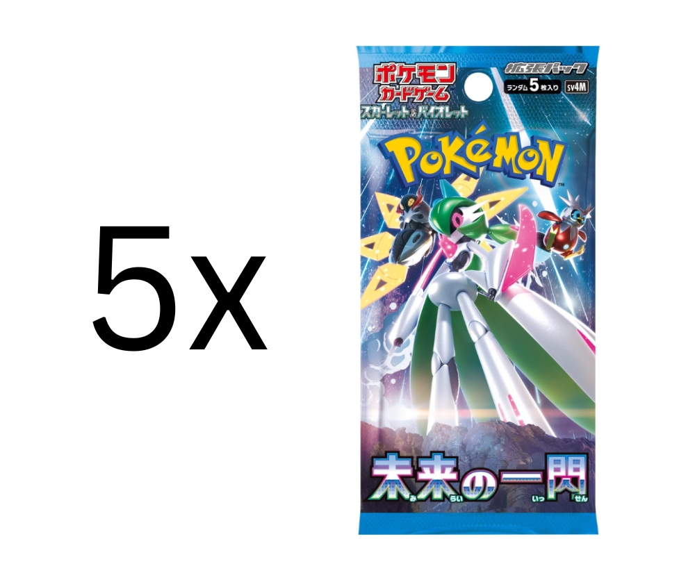 Pokemon - 5x Flash Of The Future Booster  - Japanisch 