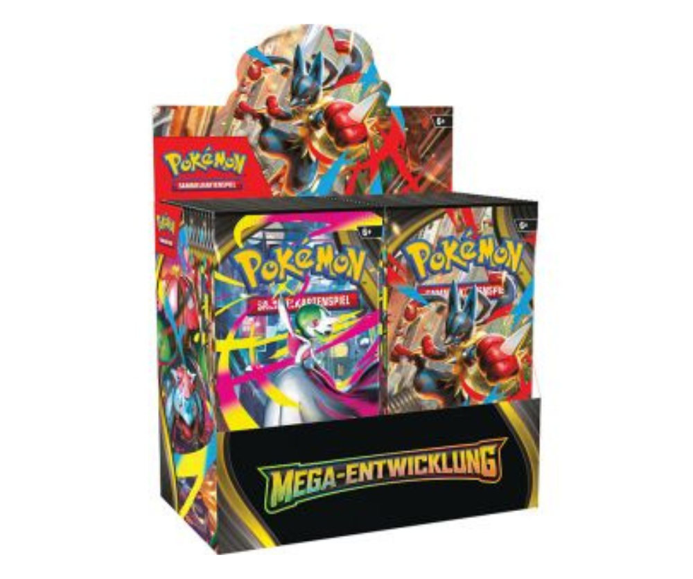 Pokemon - Mega Entwicklung Display - Deutsch