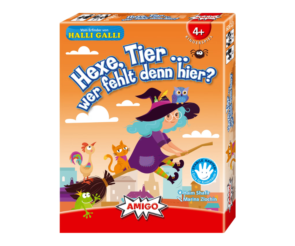Hexe, Tier ... wer fehlt denn hier?