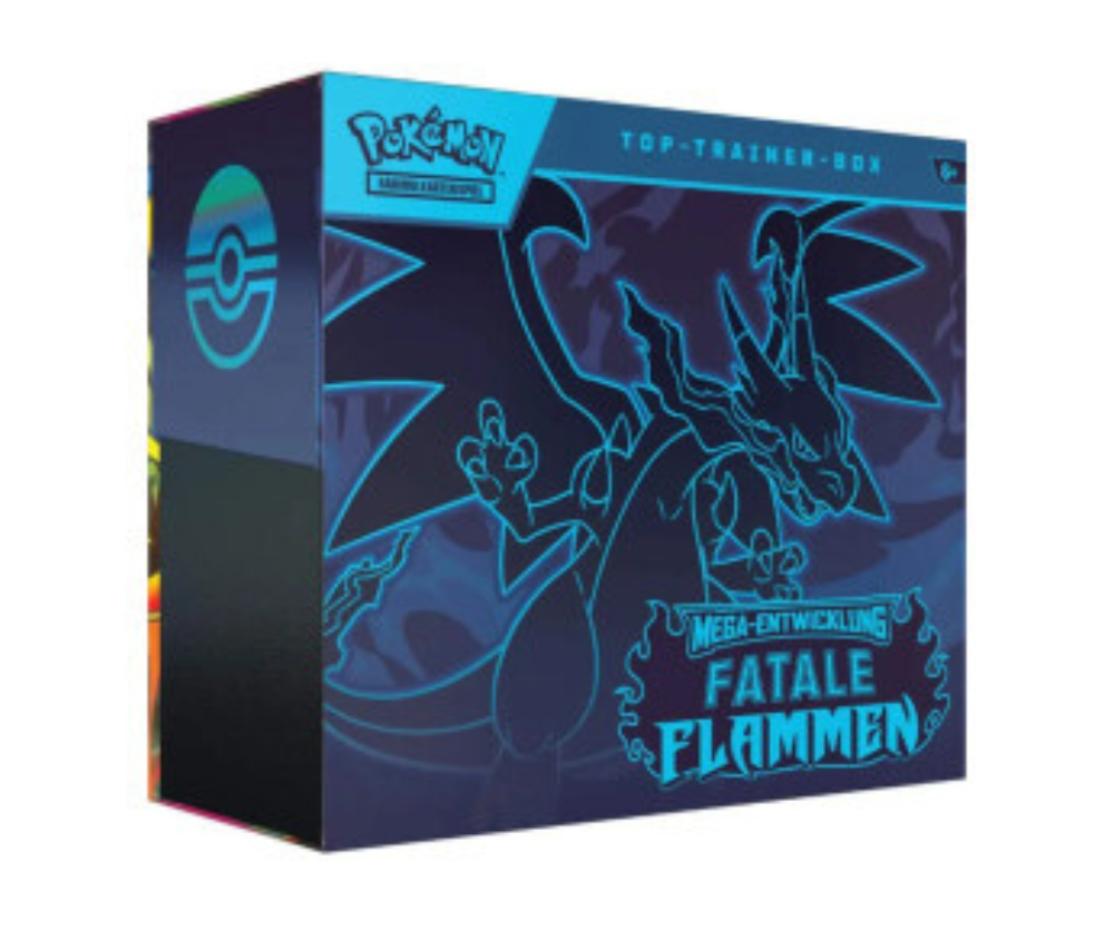 Pokémon Top-Trainer-Box Mega-Entwicklung - Fatale Flammen - Deutsch
