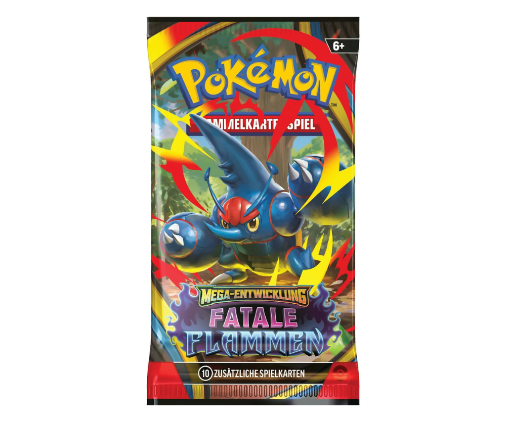 Pokemon - Mega Entwicklungen - Fatale Flammen Booster - Deutsch