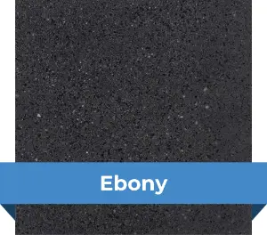 Acabado (revestimiento) para piscina – Ebony - Krystal Krete Quartz
